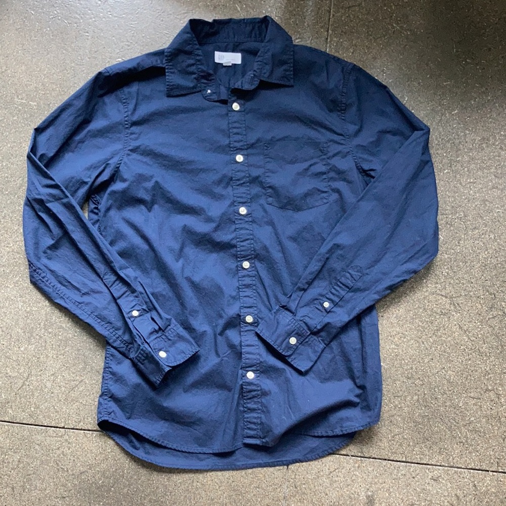GAP Slim Fit Stretch Button Down Shirt